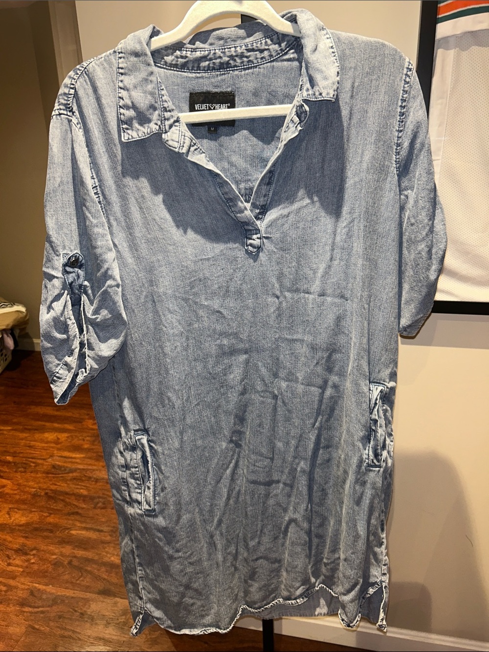 Velvet Heart Light Blue Denim Dress/Tunic